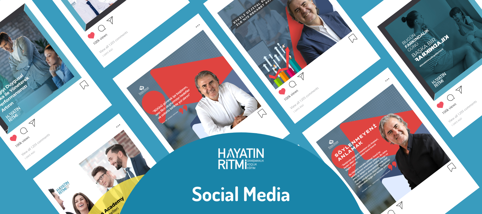 hayatin ritmi social media imagese